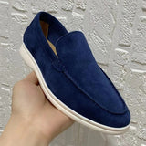 Men's Loafer Shoe | Suede Upper Slip-On Casual Comfort