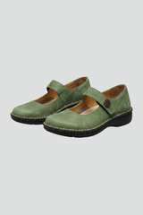 Women's Ballet Flats | Rounded Toe Mary Jane Strap Flat Sole