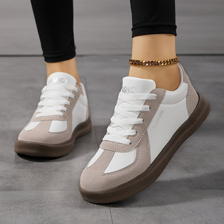 Comfortable Sneakers For Women | Low Top Lace Up Cushioned Sole
