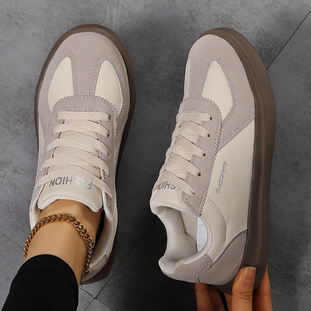 Comfortable Sneakers For Women | Low Top Lace Up Cushioned Sole
