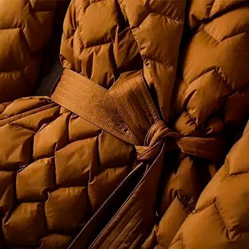 Isabella Quilted Down Coat - York Miller