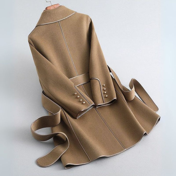 Aria Virgin Wool Trench Coat - York Miller