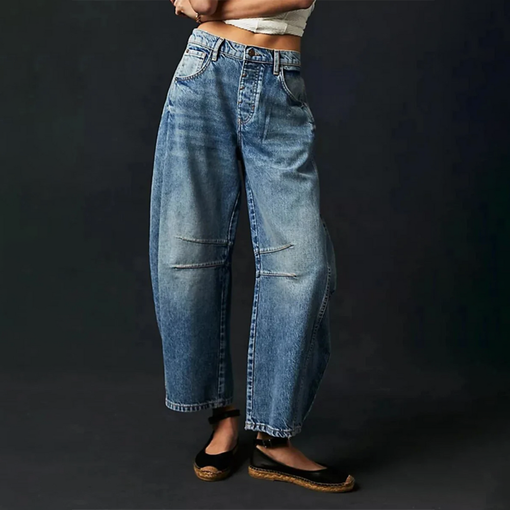Marlene | Barrel Leg Jeans oaklynwear