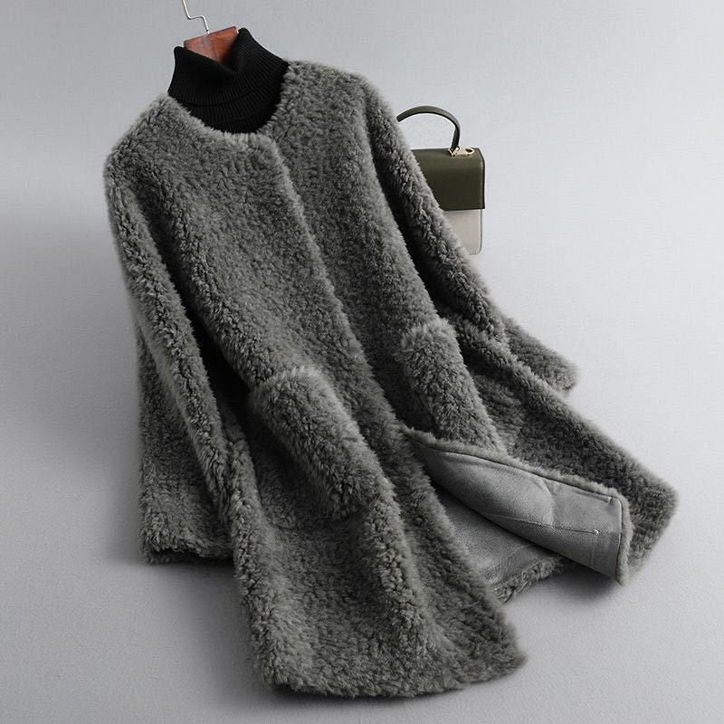 Olivia Couture Shearling Coat - York Miller