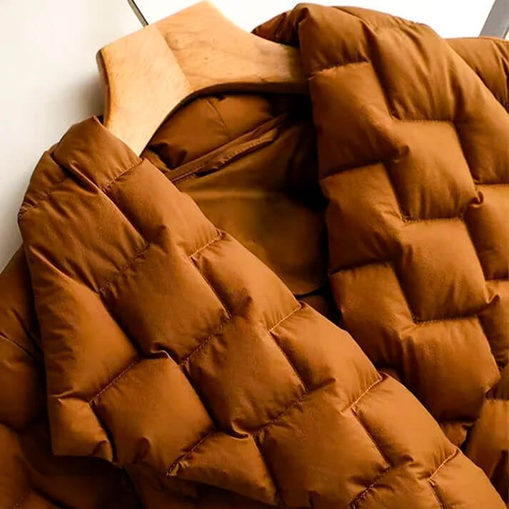 Isabella Quilted Down Coat - York Miller