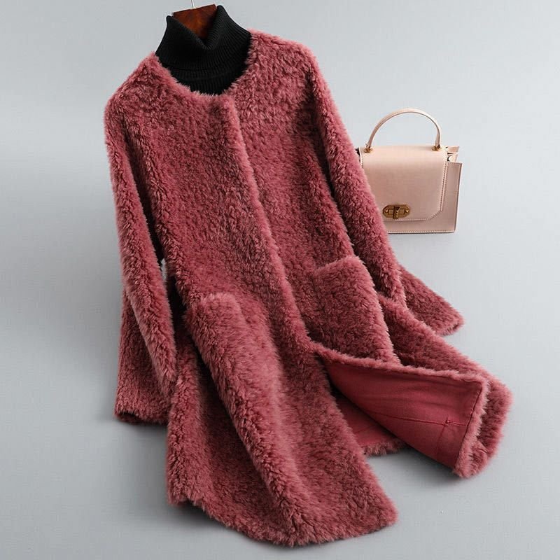 Olivia Couture Shearling Coat - York Miller