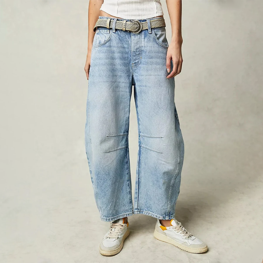 Marlene | Barrel Leg Jeans oaklynwear