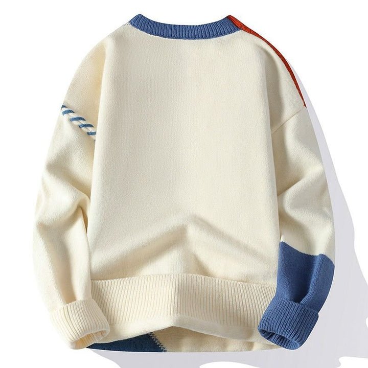 Blake Patch Knit Sweater - York Miller