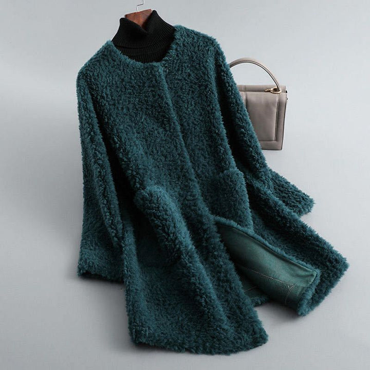 Olivia Couture Shearling Coat - York Miller