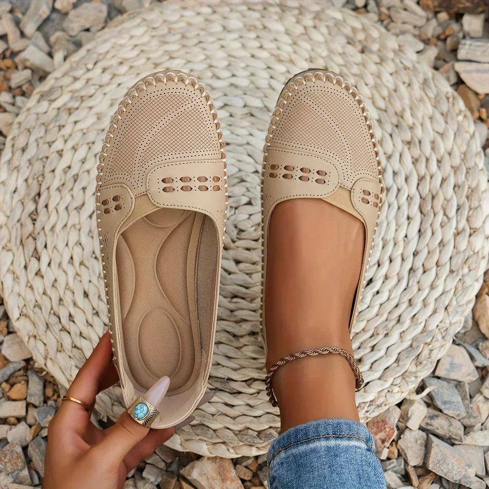 Women's Shoe | Slip-On Loafer Cushioned Supportive Breathable