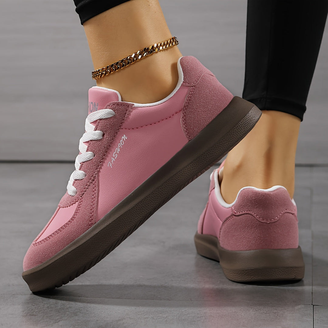 Comfortable Sneakers For Women | Low Top Lace Up Cushioned Sole