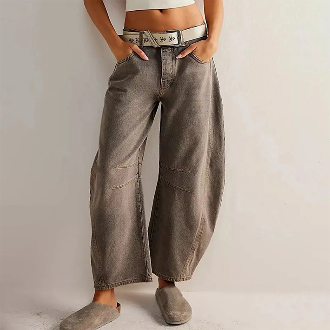 Marlene | Barrel Leg Jeans oaklynwear