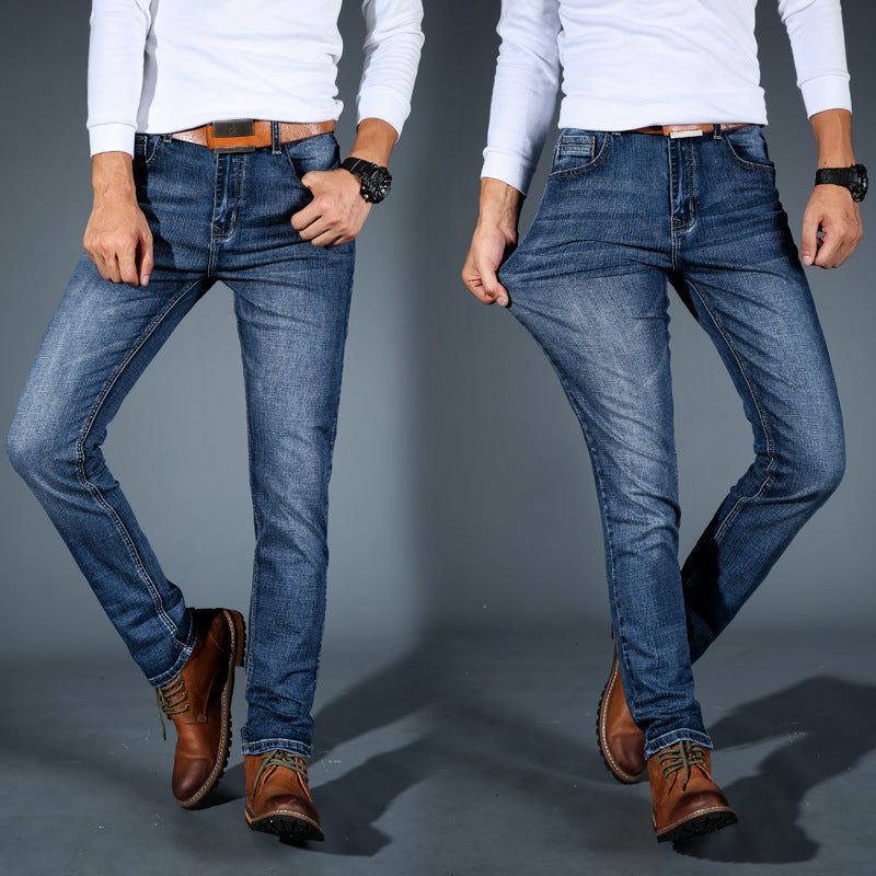 Men's Slim Jeans | Stretch Denim Tapered Fit