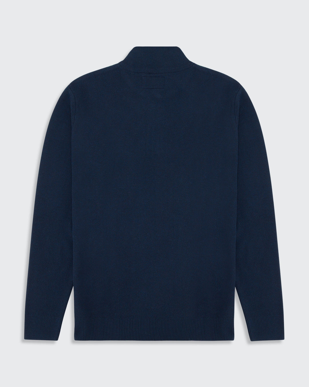 Men's Sweater | Quarter-Zip Knit Ribbed Cuffs Regular Fit