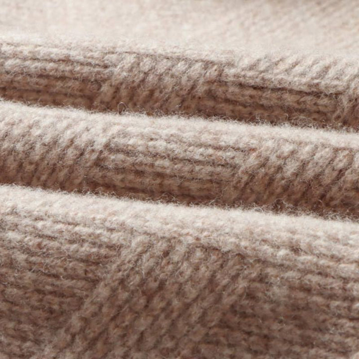 Giovanni Jacquard Cashmere Sweater - York Miller