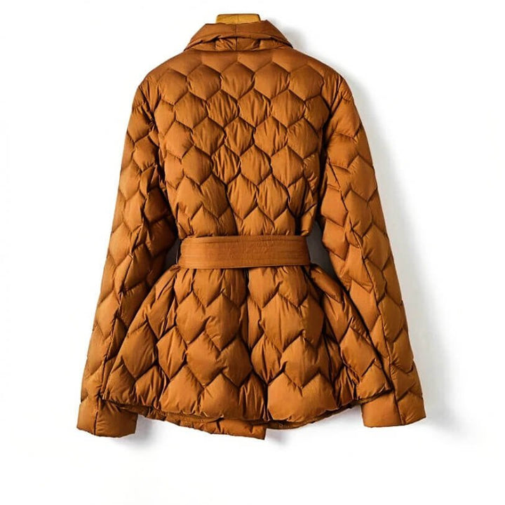 Isabella Quilted Down Coat - York Miller