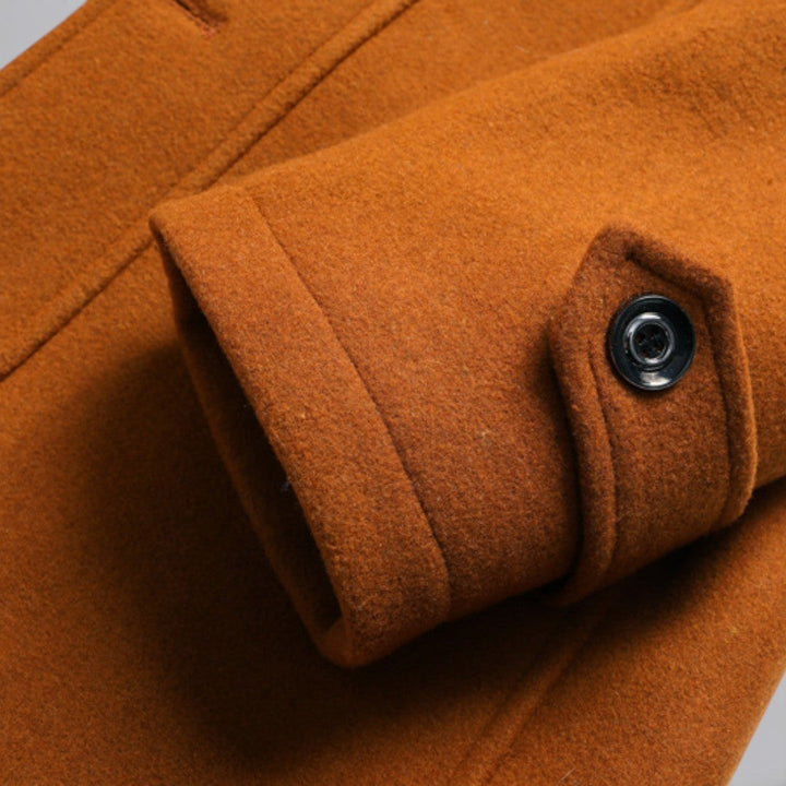 Double Breasted Pea Coat for Men - Image 24