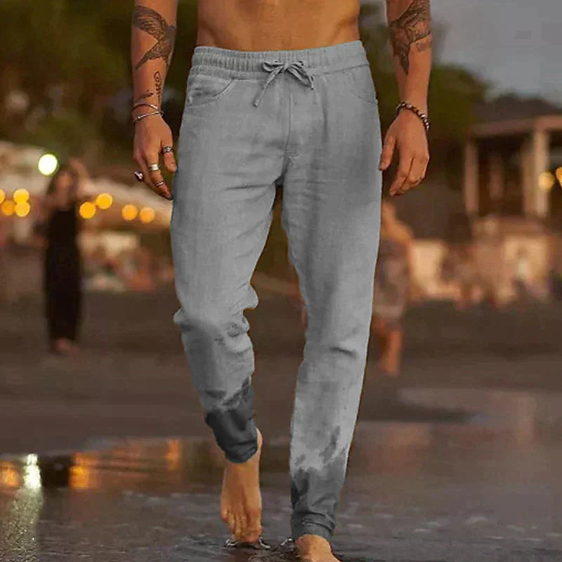 Women's Pants | Elastic Waist Relaxed Fit Lightweight