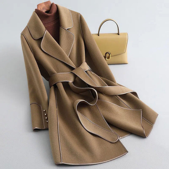 Aria Virgin Wool Trench Coat - York Miller