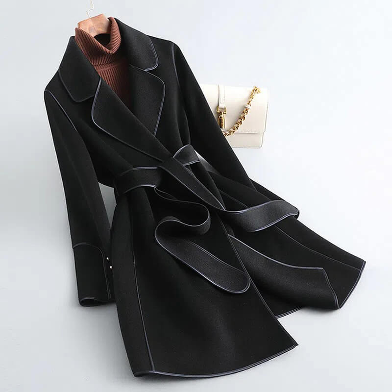 Aria Virgin Wool Trench Coat - York Miller
