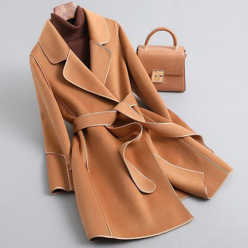 Aria Virgin Wool Trench Coat - York Miller