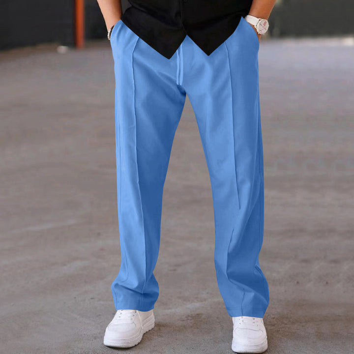 Side view of man wearing comfortable men&