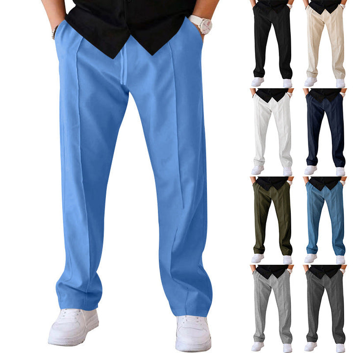 Back view of men&