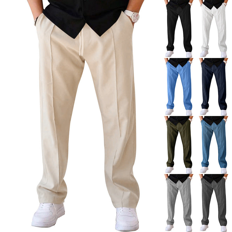 Elastic waistband detail of men&