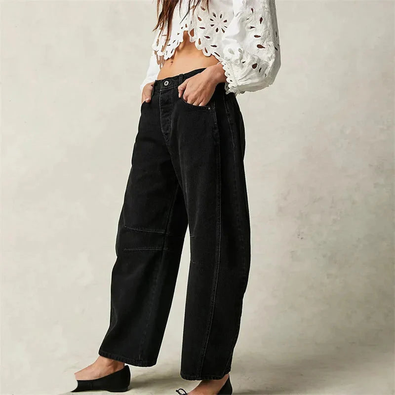 Marlene | Barrel Leg Jeans oaklynwear