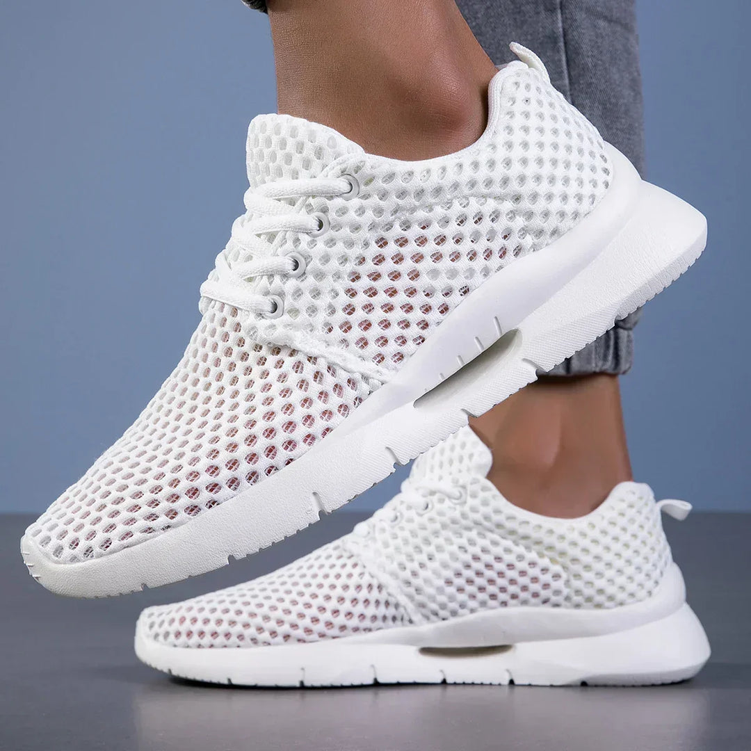 Women's Shoe | Mesh Upper Lace-Up Breathable Lightweight
