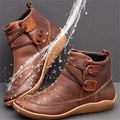 Women's Waterproof Boots | Ankle Height Leather Cushioned Sole