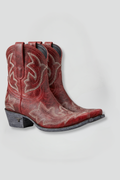 Women's Boots | Pointed Toe Embroidered Western Leather