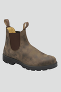 Women's Chelsea Boots | Rounded Toe Elastic Slip-On Rubber Sole