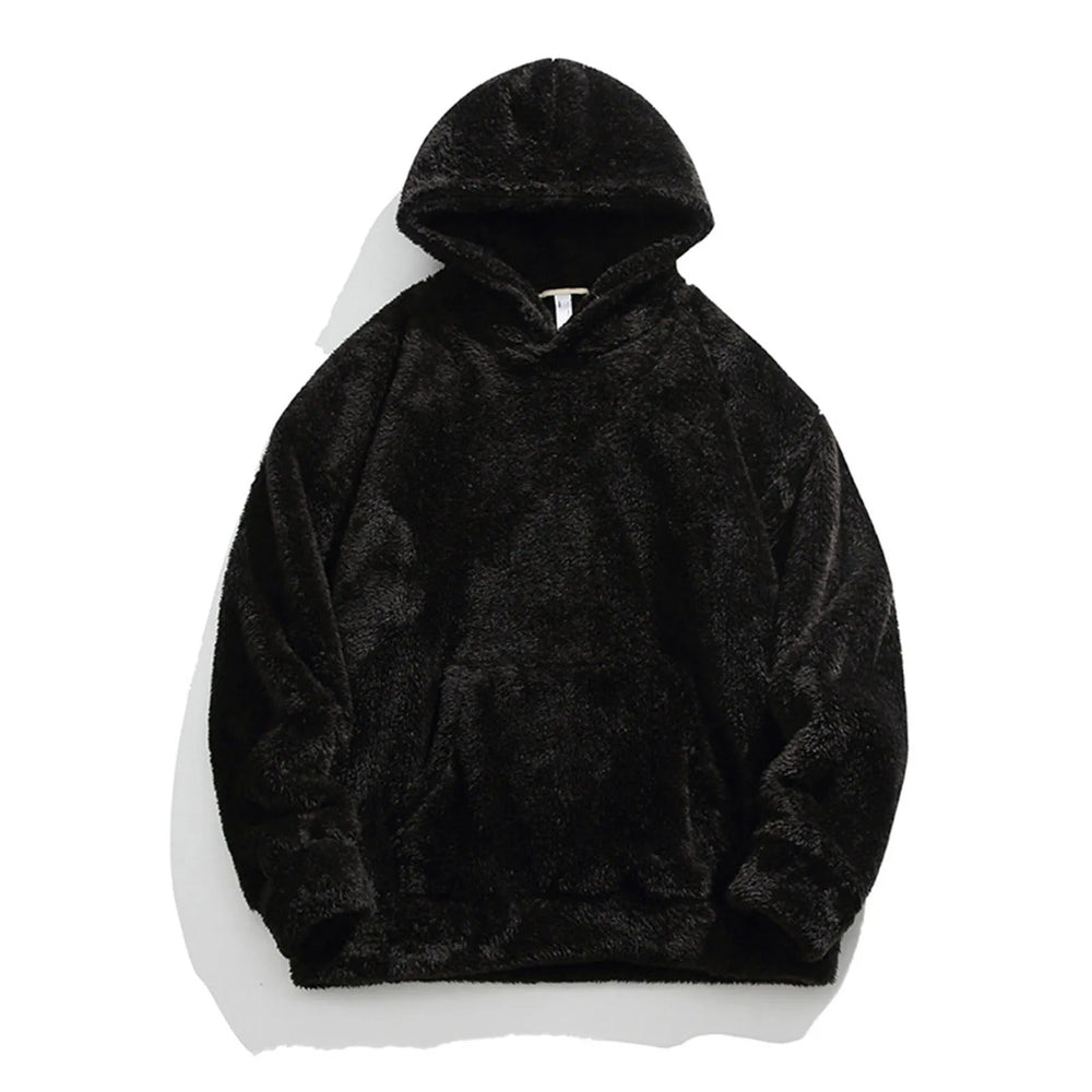 Men's Fleece Hoodie | Kangaroo Pocket Relaxed Fit