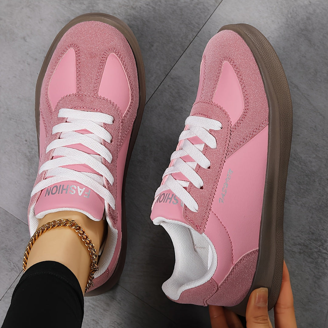 Comfortable Sneakers For Women | Low Top Lace Up Cushioned Sole