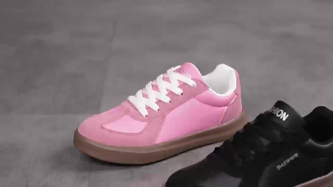 Comfortable Sneakers For Women | Low Top Lace Up Cushioned Sole