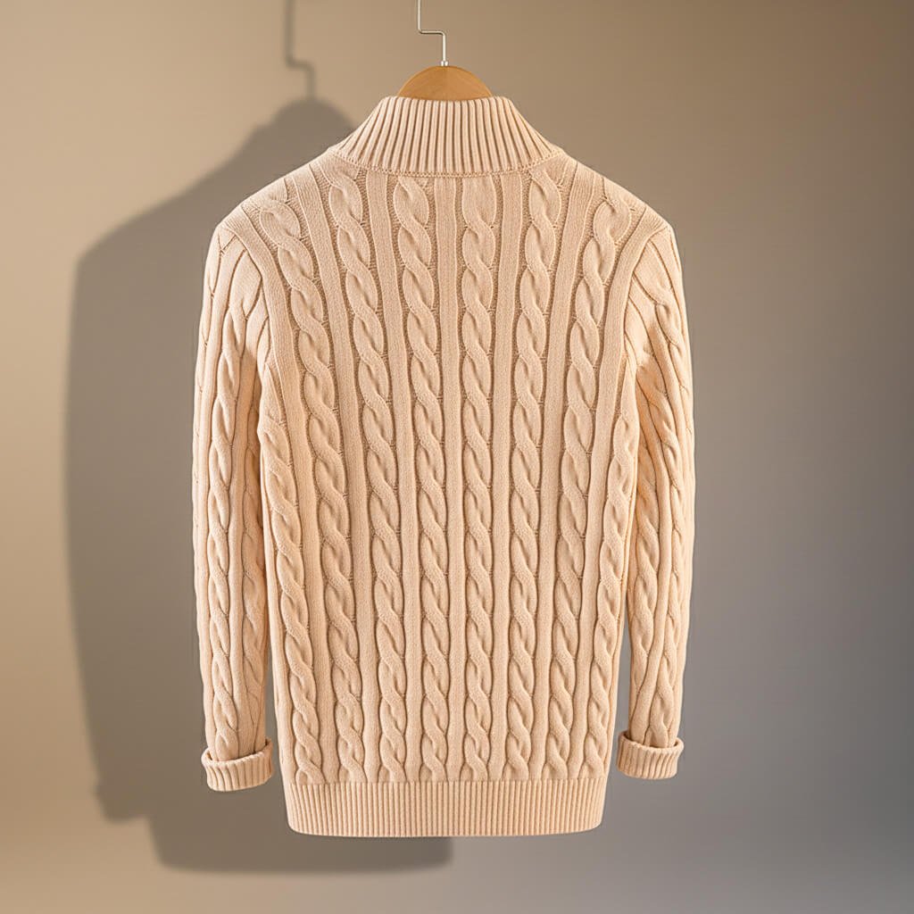 Henry Prestige Cable Knit Sweater - York Miller