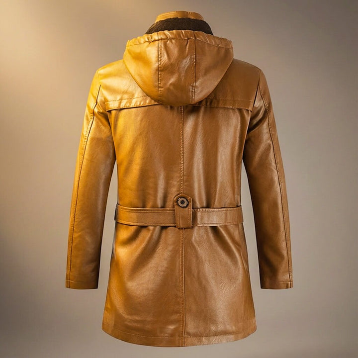 Marvin Legacy Hooded Leather Jacket - York Miller