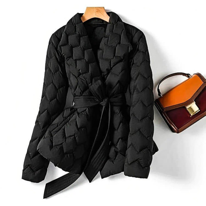 Isabella Quilted Down Coat - York Miller
