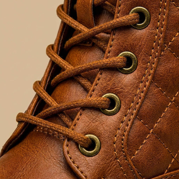 Amara Leather Ankle Boots - York Miller