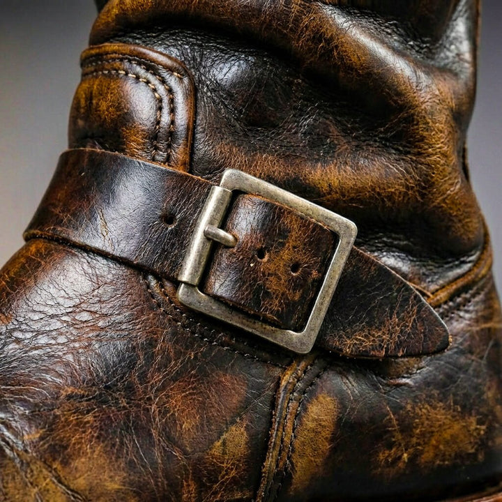 Sullivan Vintage Leather Boots - York Miller
