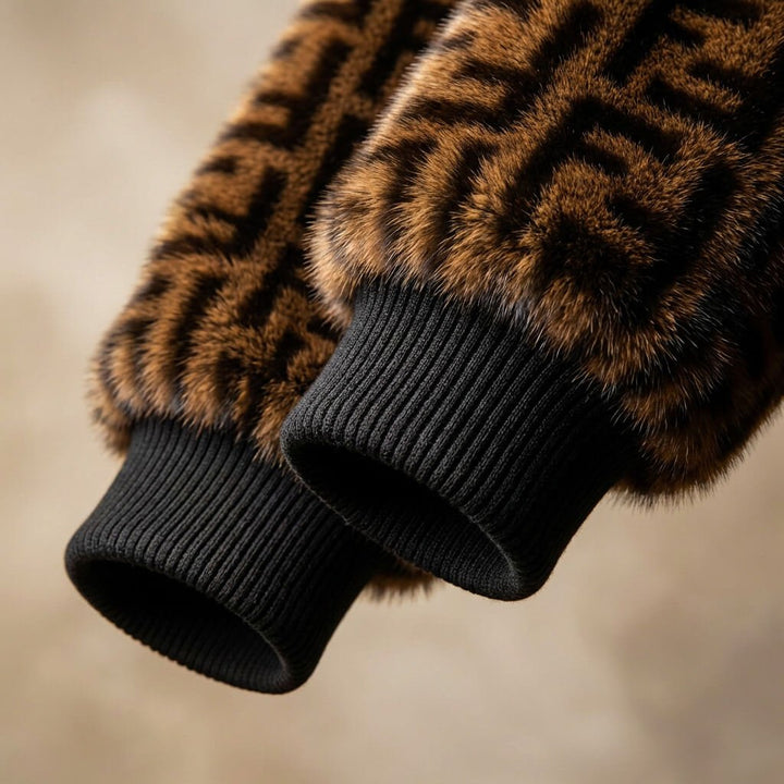 Sterling Prestige Hooded Fur Jacket - York Miller