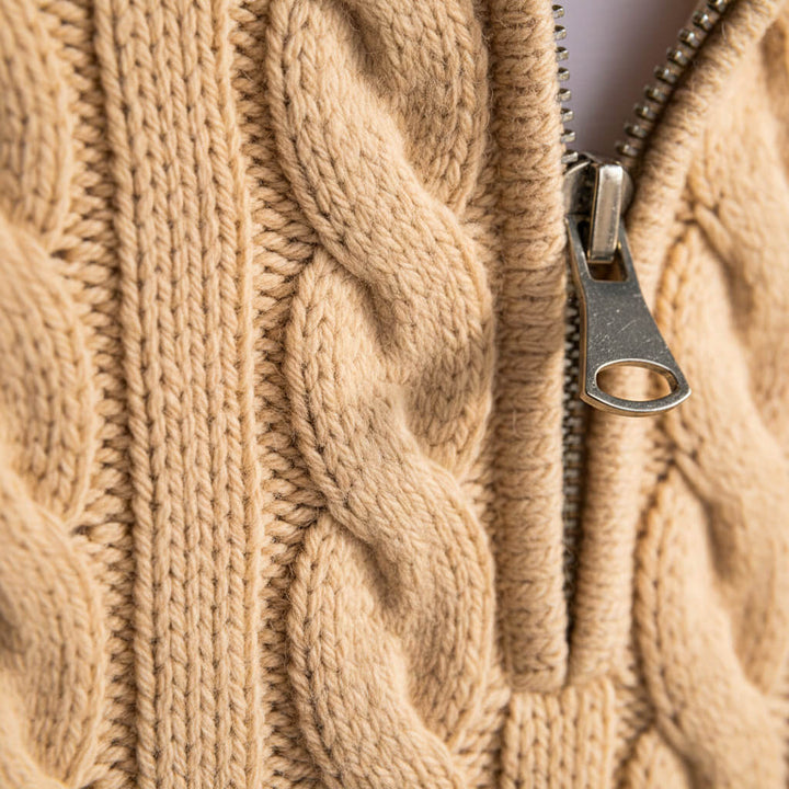 Henry Prestige Cable Knit Sweater - York Miller