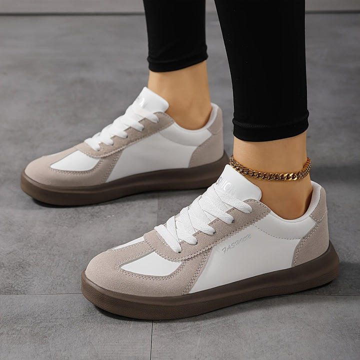 Comfortable Sneakers For Women | Low Top Lace Up Cushioned Sole