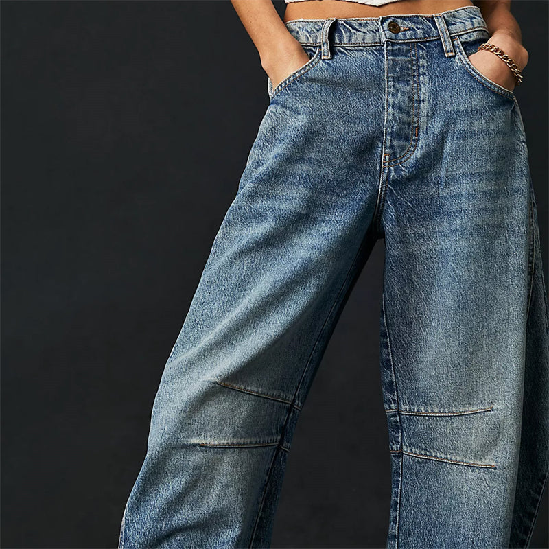 Marlene | Barrel Leg Jeans oaklynwear