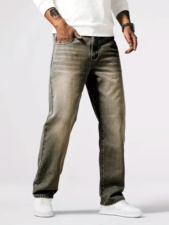 Loose fit jeans met vijf zakken