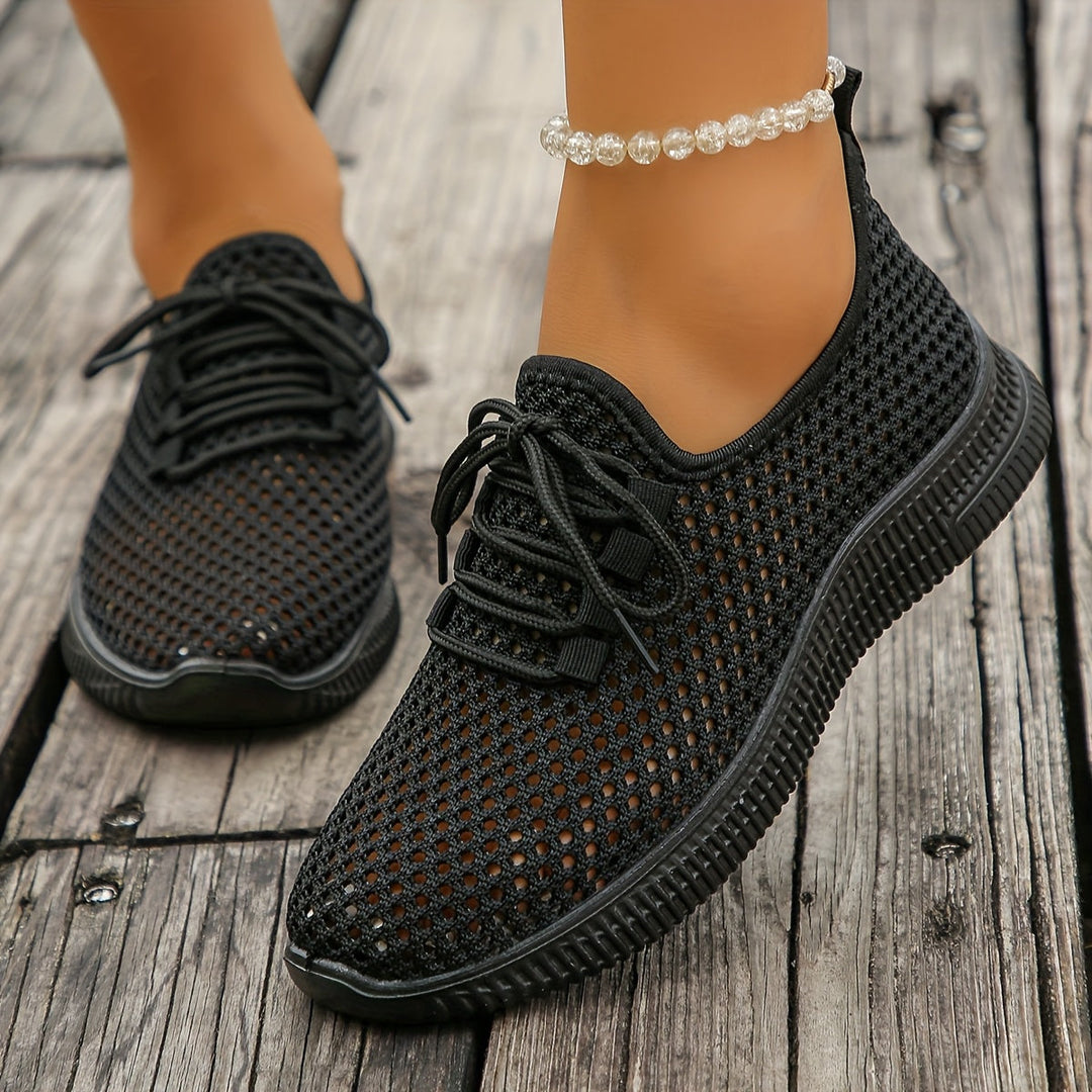 Women's Sneakers | Lace-Up Mesh Breathable Lightweight Sole