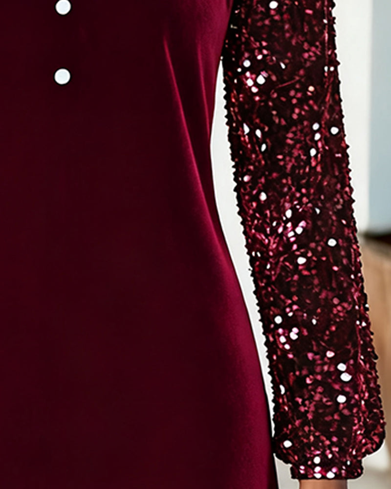 A-line knee-length women&
