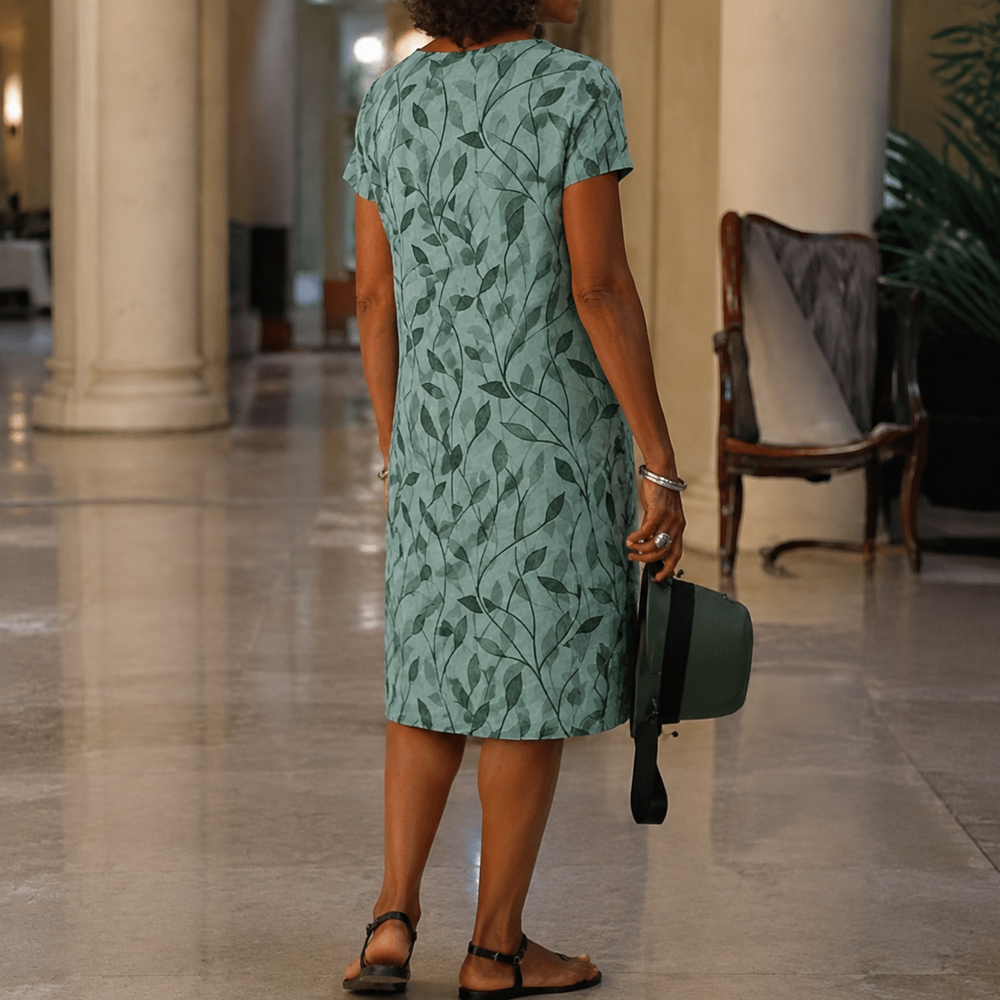 Thalia-Rae Shift Dress - Lead Alternate View