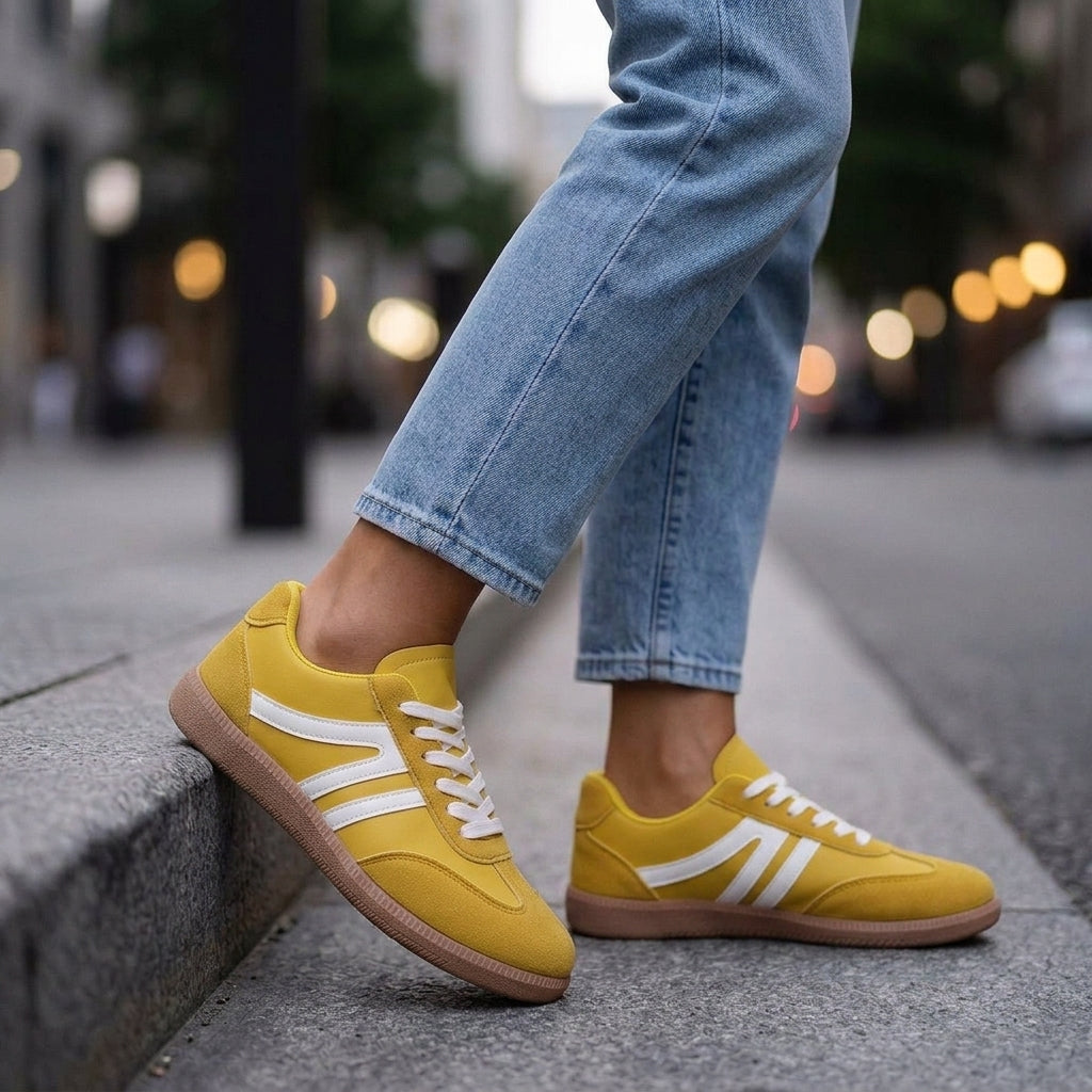 Amalfi Retro Sneakers - Yellow